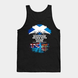 Scottish Grown With Fijian Roots - Gift for Fijian With Roots From Fiji Tank Top